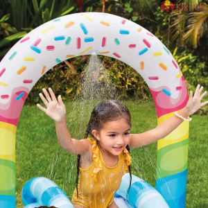Детски Център за Игра с Пързалка Intex Candy Zone