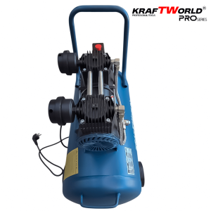 Тих Безмаслен Компресор за Въздух 50L, 1100W, 0.8MPa KRAFT WORLD PRO