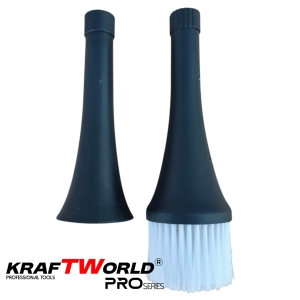 Професионален Пневматичен Пистолет за Авто Детайлинг, Кожа и текстил, 6-9 bar KRAFT WORLD