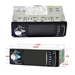 Авто Плеър MP5 4022D, 1DIN, Дисплей 4 инча, Bluetooth + Дистанционно за Волан