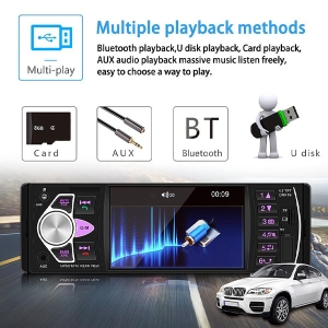 Авто Плеър MP5 4022D, 1DIN, Дисплей 4 инча, Bluetooth + Дистанционно за Волан