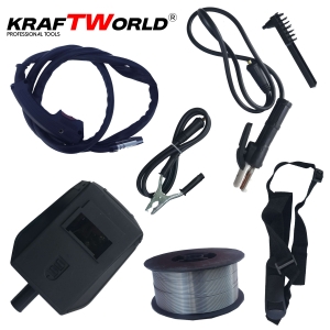 Инверторен Електрожен KRAFT WORLD 350А с Телоподаващо 2в1