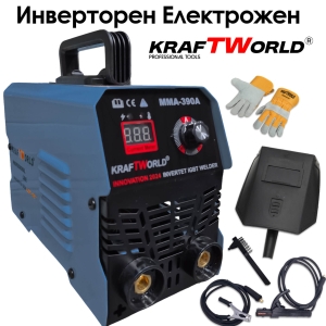 Инверторен Електрожен KRAFTWORLD 350A