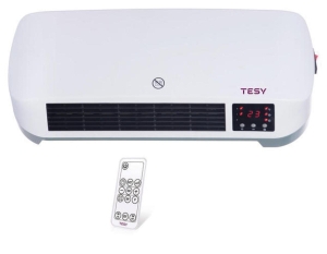 Стенна Вентилаторна Печка 2kW + Дистанционно