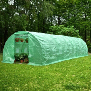 Тунелна Оранжерия 1000x300x200cm 2 Врати и 20 Прозореца