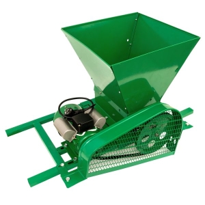 Електрическа Гроздомелачка 750W със Стоманена Вана, 450кг/час