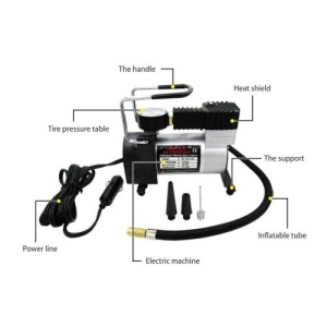 Компресор за Гуми с Метален Корпус 12V