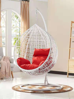 Висяща Ратанова Люлка WHITE