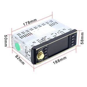 Авто Плеър MP5 ,1DIN, Дисплей 4 инча, Bluetooth + Дистанционно за Волан 4019B