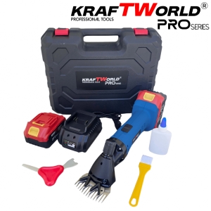 Акумулаторна Машинка за Подстригване на Животни с 2 батерии KRAFT WORLD
