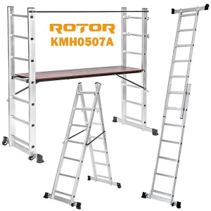 Алуминиево Скеле,2х7 Стъпала- 330 см