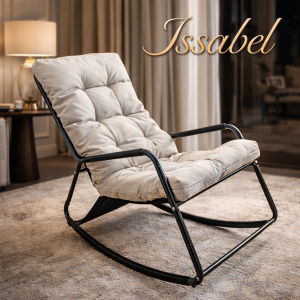 Стилен Люлеещ се Стол Issabel до 150кг