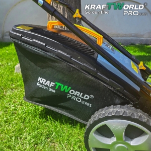 Самоходна Бензинова Косачка 4000W с 5 Функции и Кош 65L